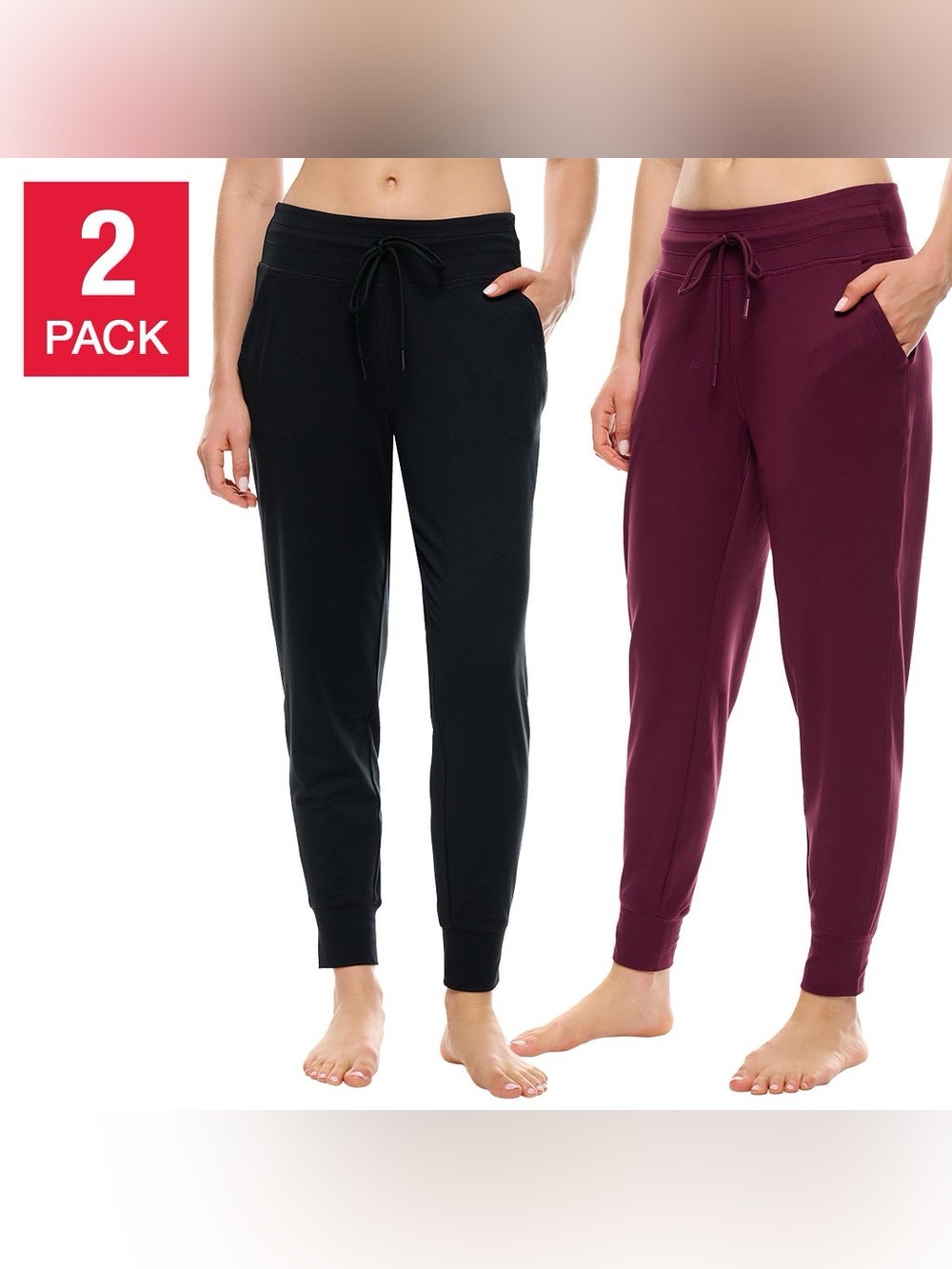 Lole Women’s Lounge Pant, 2-pack